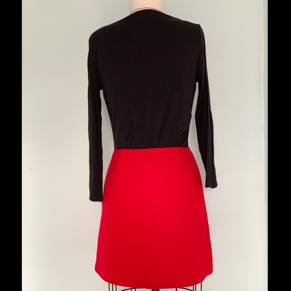 The Limited Red Wool Wrap Skirt Size 8 - Picture 5 of 8